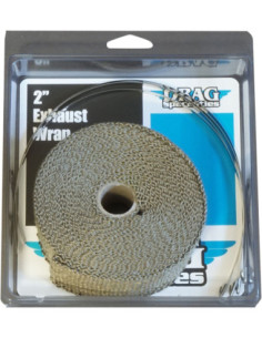 WRAP KIT EXHAUST WOVEN BASALT 2" X 25' LONG