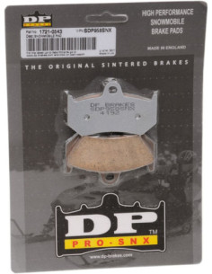 BRAKE PAD SDP PRO-SNX SINTERED SNOWMOBILES