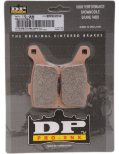 BRAKE PAD SDP PRO-SNX SINTERED SNOWMOBILES