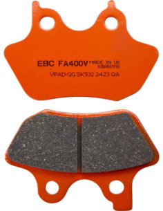 BRAKE PAD FA-V SERIES SINTERED METAL/ORGANIC COMPOUND
