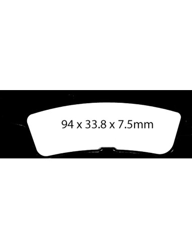BRAKE PAD SINT R SERIES