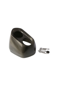 END CAP SET CARBON BLACK