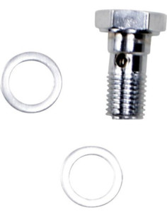 STABDŽIŲ LINIJOS BANJO VARŽTAS CHROMUOTAS 3/8"-24 0,75"