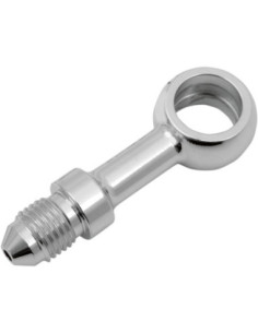 BANJO 7/16" AN-3 STRAIGHT CHROME