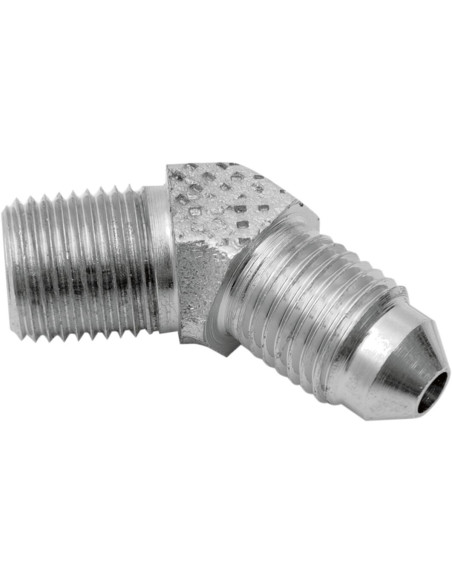 ADAPTER FITTING AN-3X1/8" 45 CHROME