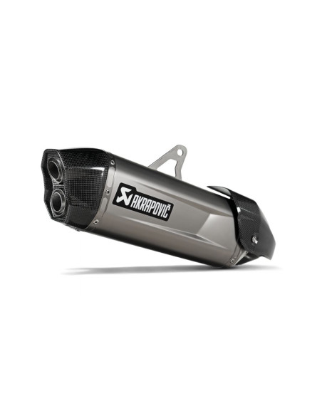MUFFLER SLIP-ON TITANIUM/CARBO