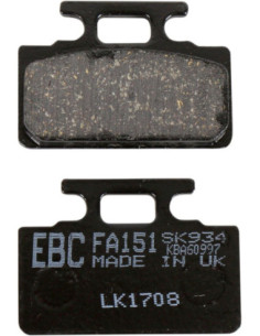 BRAKE PAD FA SER ORGANIC