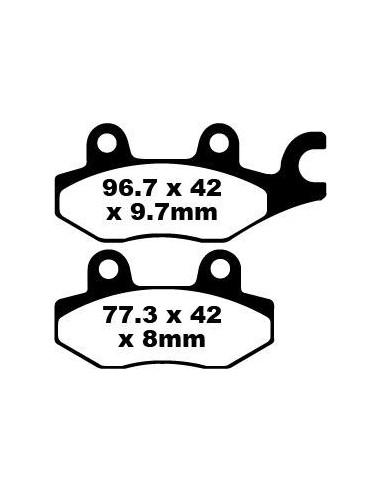 BRAKE PAD SINT R SERIES