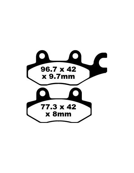 BRAKE PAD SINT R SERIES
