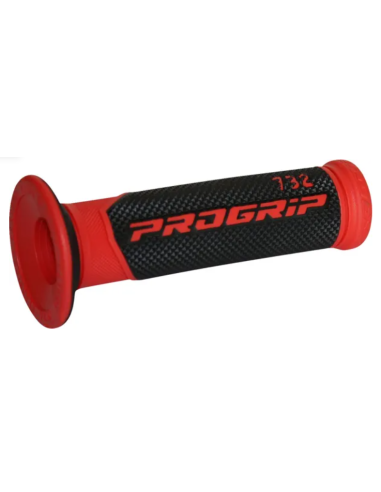 GRIPS732 BK/RD OPEN ENDS