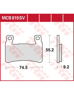 STABDŽIŲ KALADĖLĖS MCB819SV