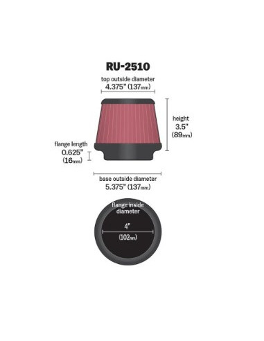 AIR FILTER CLMP ON 102MM