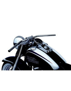 HBAR 22MM DRAGBAR LONG STL BLK