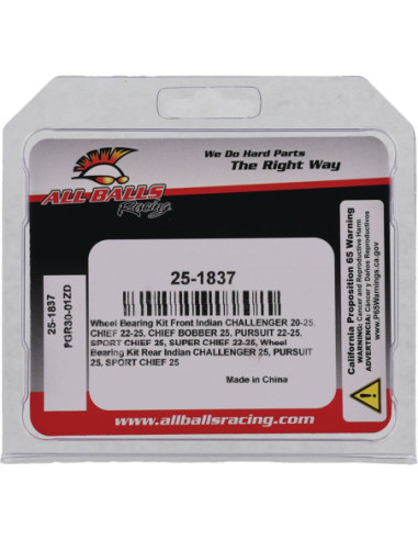 BEARING KIT WHEEL INDIAN