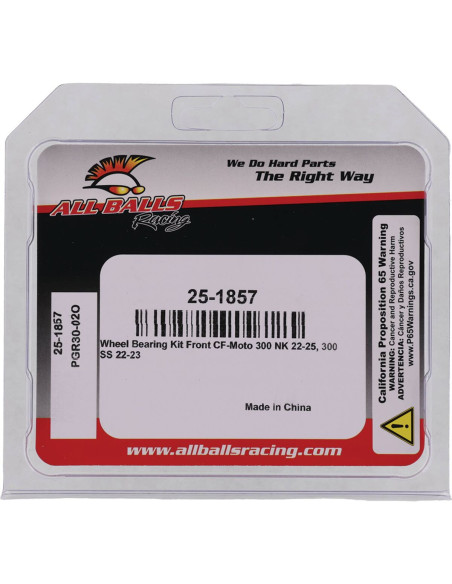 BEARING KIT WHEEL CF MOTO