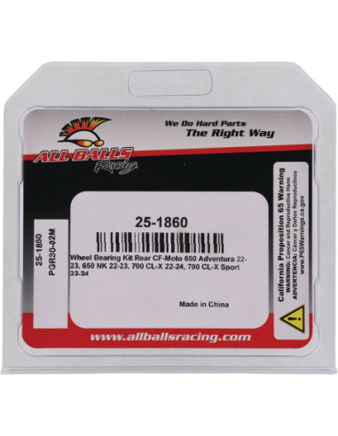 BEARING KIT WHEEL CF MOTO